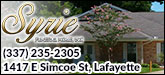Syrie Funeral Home Inc Sponsorship Banner
