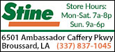 Stine Sponsorship Banner