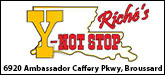 Rich&eacute;'s Y-Not Stop Sponsorship Banner